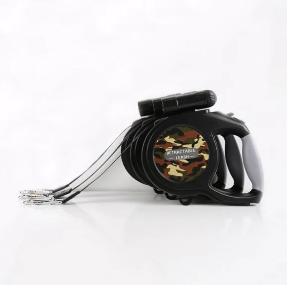 Detachable High-Intensity Flashlight with 8m Leash